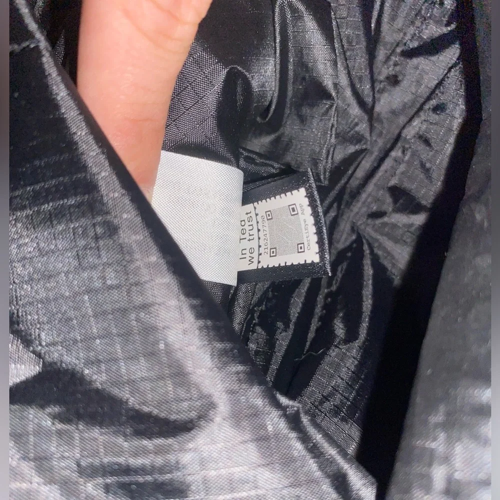 Ted Baker London Navy Blue Roll-Top Backpack NWT OSFM Adjustable - Picture 9 of 11